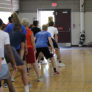 Coach Todd leading drills at the McCracken Basketball Camp this summer